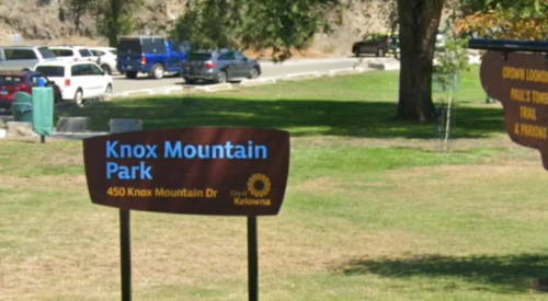 Wildfire training happening in Knox Mountain on Wednesday