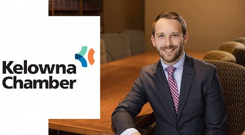 Meet the new president of the 1,000-member Kelowna Chamber of Commerce 
