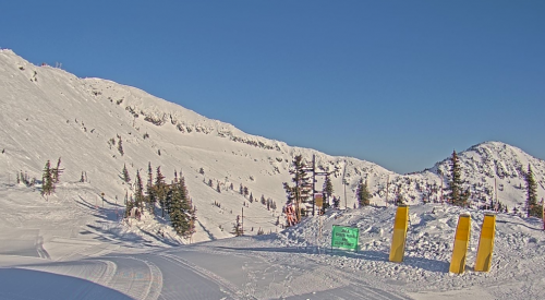 Big White: Beautiful bluebird day on the mountain
